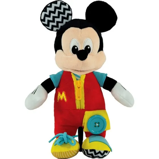 Clementoni Baby Mickey Montessori plysdukke 18+ mdr