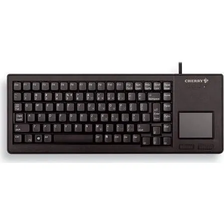 Cherry XS USB Tastatur med Touchpad - Tysk QWERTZ - Sort