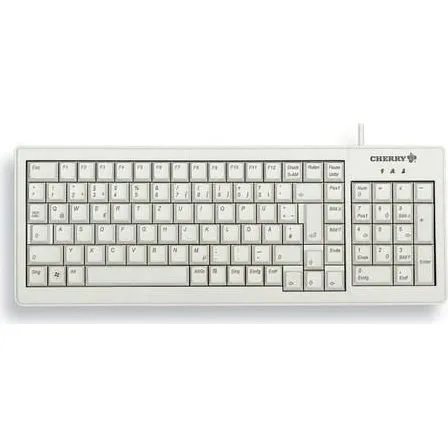 Cherry XS Home USB Tastatur - Grå - Tysk QWERTZ Layout