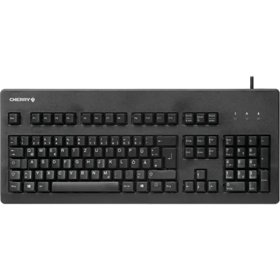 CHERRY G80-3000 Tastaturkabel - Sort (Tysk layout)