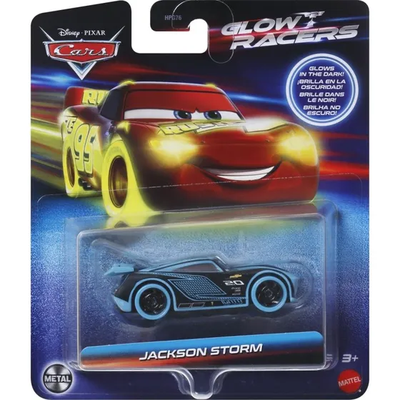 Disney Pixar Cars Glow Racers Jackson Storm 1:55 (lysende)