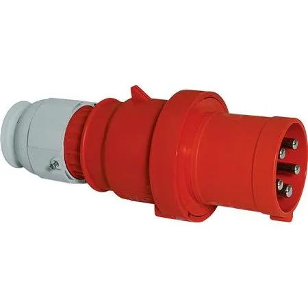 Bals CEE stikprop 63A 400V H6 5-polet rød IP44