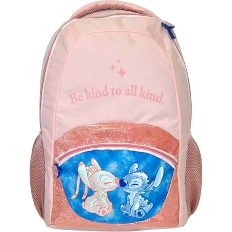Disney Stitch rygsæk 42 cm - rosa