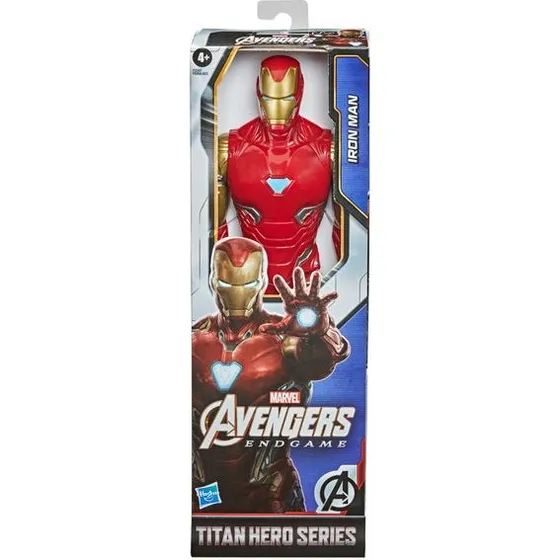 Marvel Avengers Titan Hero Iron Man 30 cm - Rød/Guld