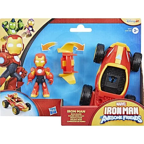 Disney Iron Man køretøj og figur, fra 3 år