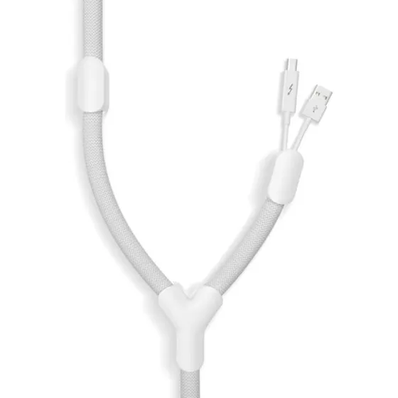 Bluelounge Soba kabelslange, hvid