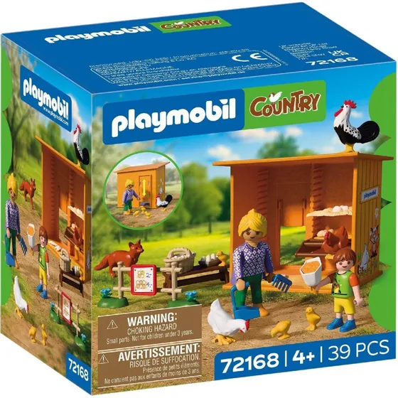 Playmobil Chicken Coop 72168 - Hønsehus med tilbehør