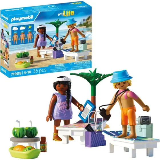 Playmobil My Life 71908 Strandudflugt Byggesæt - 35 dele