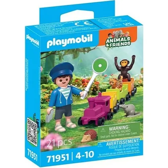 Playmobil Togtur 71951 - Lokomotiv og vogne til børn 4+