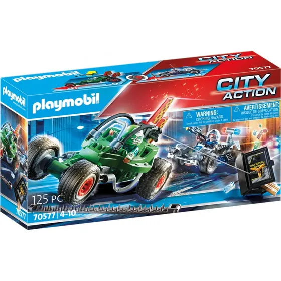 Playmobil City Action 70577 Politi Go-Kart Flugt Legesæt