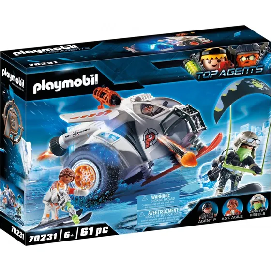 Playmobil 70231 Top Agents Spy Team Command Sled