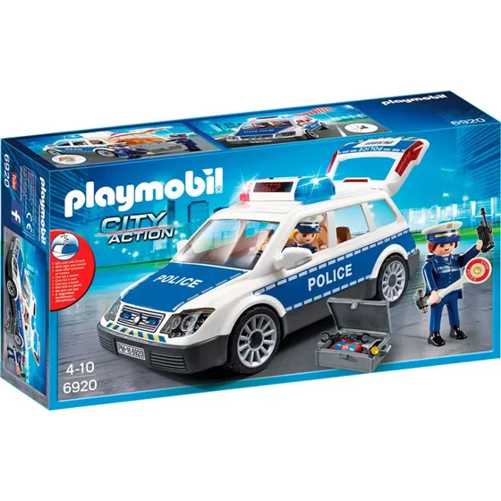 Playmobil 6920 City Action Politivogn med lys og lyd