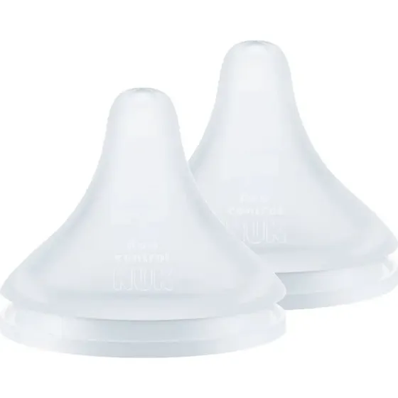 NUK Perfect Match Flaskesutt Flowcontrol, 2 stk. (6+ mdr.)