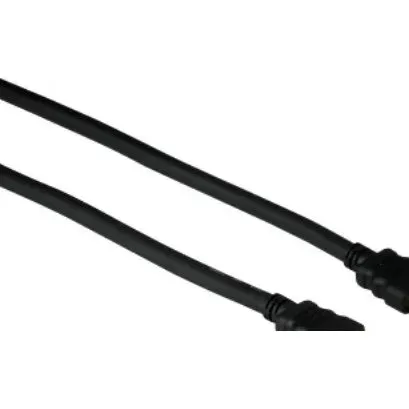 Hama HDMI Ethernet High-Speed kabel 2,0 m, sort, guldbelagt