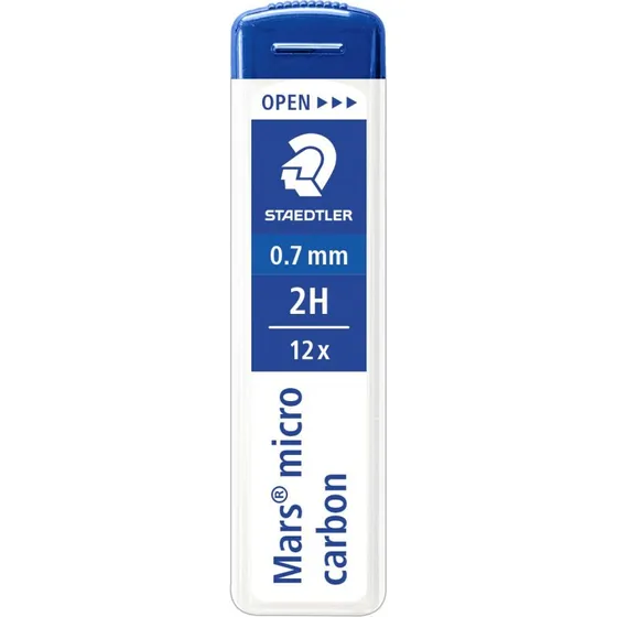Staedtler Mars Micro 0,7mm 2H stifter (12 stk)