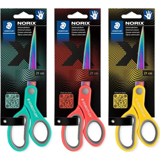 Staedtler Norix Børnesaks 21 cm - Assorterede farver