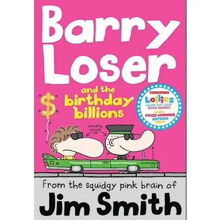 Jim Smith: Barry Loser and the Birthday Billions (Bog)