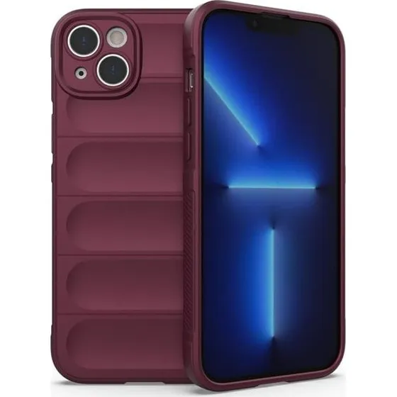 Hurtel Magic Shield Case til iPhone 14 Plus - Burgundy