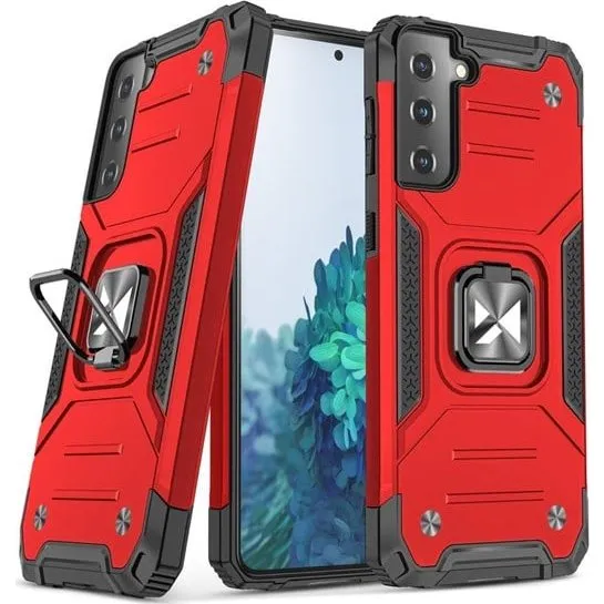 Wozinsky Ring Armor Hybrid Cover til Samsung Galaxy S22+ - Rød
