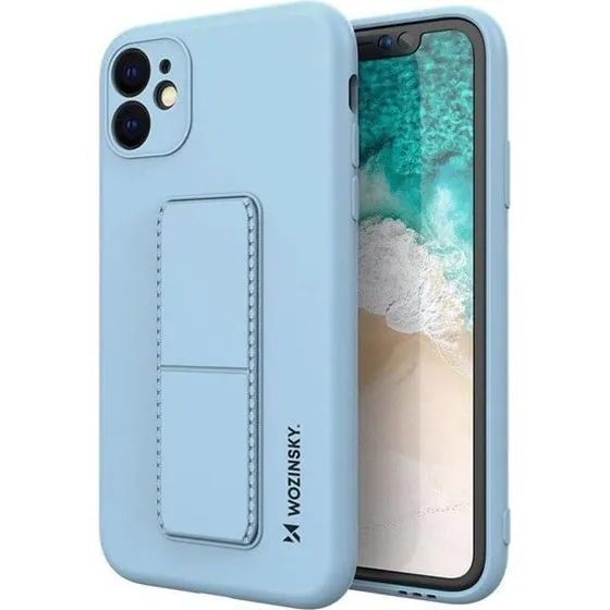 Wozinsky Kickstand Case til iPhone 12 mini - Light Blue