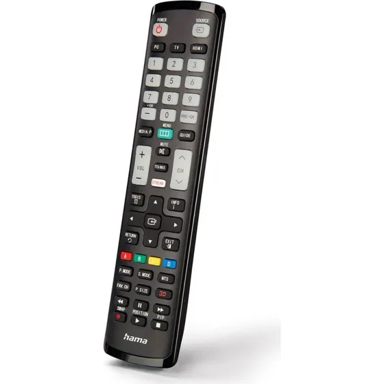 Hama Universal fjernbetjening til Samsung TV, læring, selvlysende (sort)