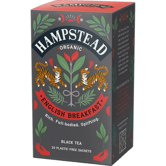 Hampstead English Breakfast Økologisk Te