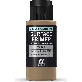 Vallejo Surface Primer RAL 7028 German Dark Yellow 60 ml