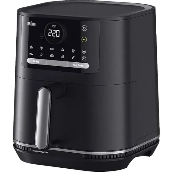 Braun MultiFry 5 HF5054IBK Airfryer - 2000W, 6L, Sort