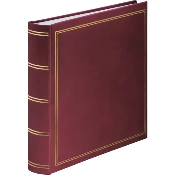 Hama London Jumbo fotoalbum 30x30 cm, 80 sider - Bordeaux