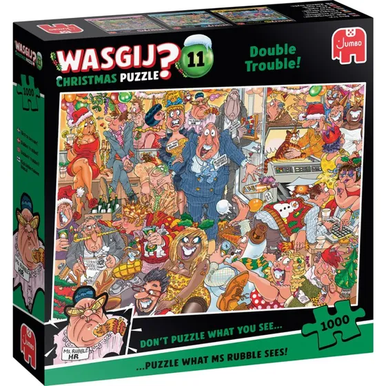 Wasgij Christmas 11 Double Trouble! - 1000 brikker