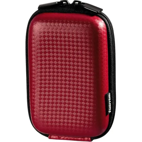 Hama Kamerataske Hardcase Carbon Style 60H Rød
