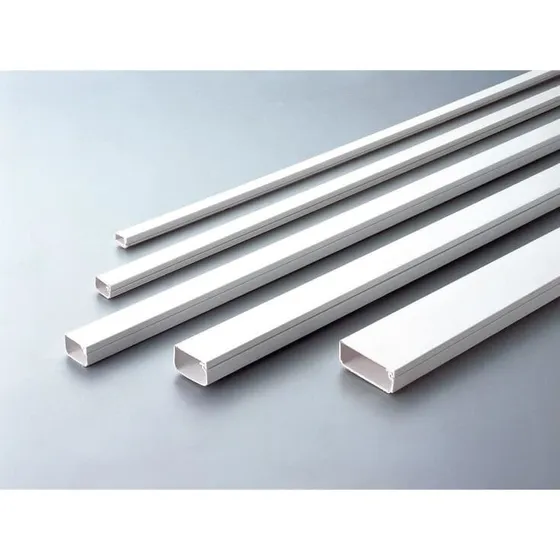 Universal kabelkanal 9x5 mm, 2 m, hvid