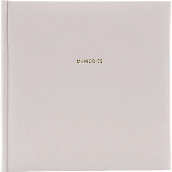 Hama Memories Jumbo Fotoalbum 30x30 cm, 50 sider – Grå