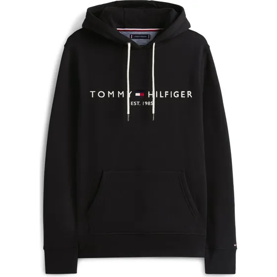 Tommy Hilfiger Sweatshirt med hætte i sort
