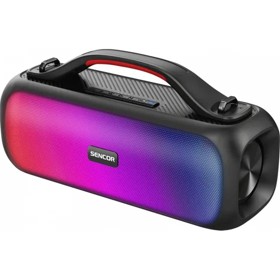 Sencor SSS3100 Bluetooth Højttaler - 60W, TWS, Radio, LED, IPX5