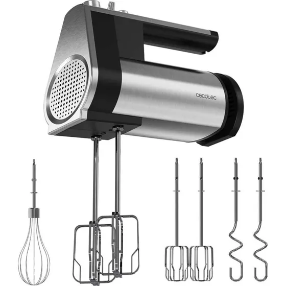 Cecotec PowerTwist 500 Håndmixer - 500W - Sort/Sølv