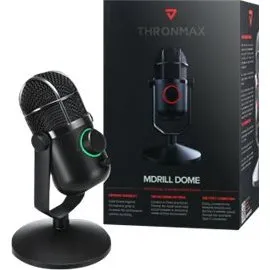 Thronmax Mdrill Dome Plus Mikrofon - USB-C - Sort