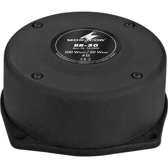 Monacor BR-50 Basvibrator - 50W Tactile Transducer
