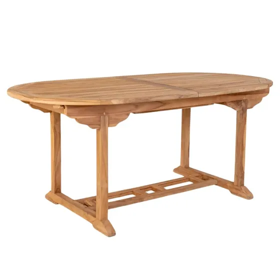 House Nordic Salamanca Teak Spisebord 180-240x90x75 cm