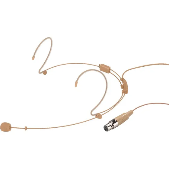 Monacor HSE-140/SK Børne headset mikrofon - Beige