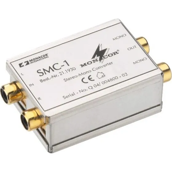 Monacor SMC-1 Stereo til Mono Konverter