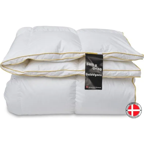 Borg Living Gulddyne 140x200 cm – 100% gåsedun (vinter)