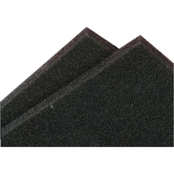 MDM-8602 Akustisk Højttalerfrontskum, 10mm, Antracitgrå, 61x48 cm