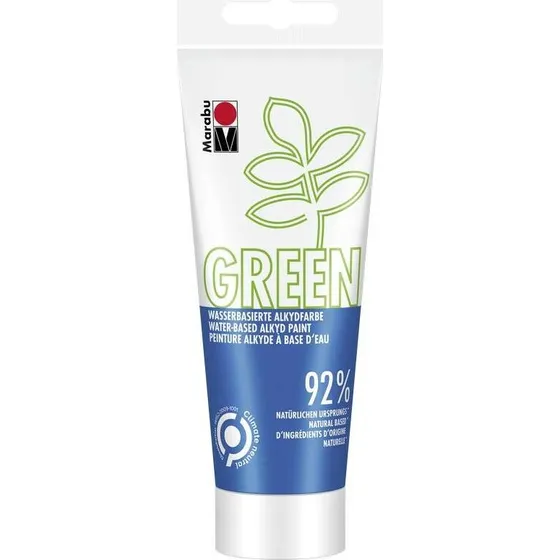 Marabu GREEN Alkydmaling - Azurblå - 100 ml
