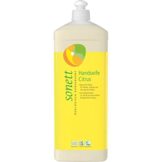 Sonett Citrus håndsæbe, 1 liter