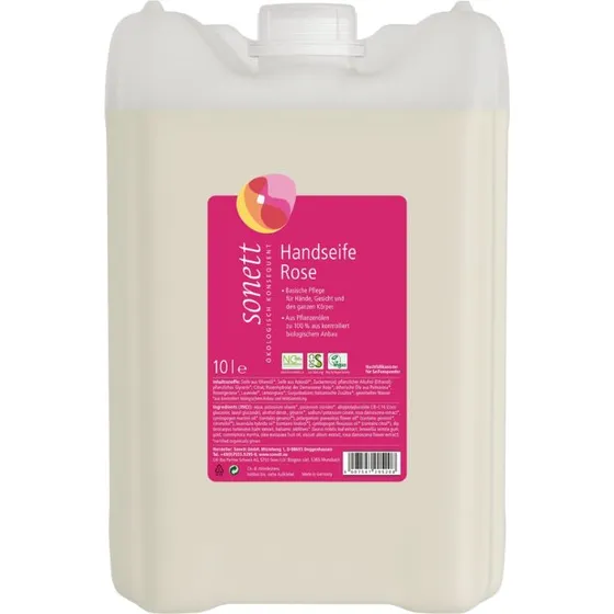 Sonett Rose Håndsæbe, 10 liter