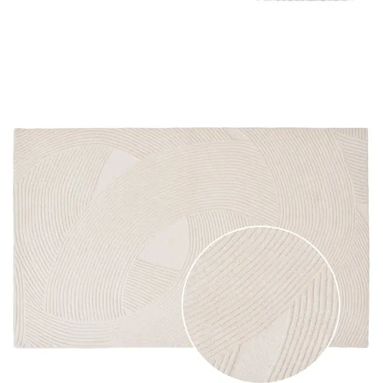 House Nordic Pune tæppe 200x300 cm – råhvid