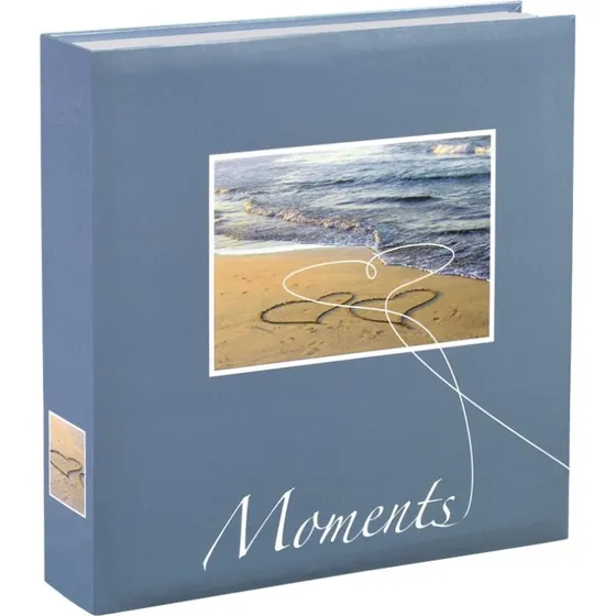 Hama Memo Livorno Fotoalbum - Blå, 22x22 cm, 200 fotos