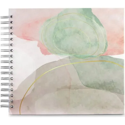 Hama Watercolor Fotoalbum Grøn 10x15 cm - 100 ark