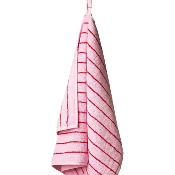 Bongusta Naram håndklæde 50x80 cm - Baby Pink (Ski Patrol)